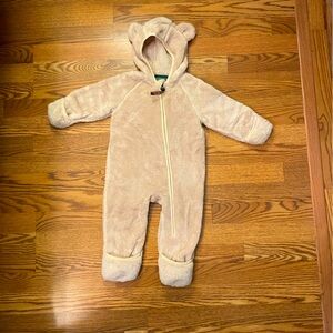 LLBean Fleece Baby Bunting 6-12 months